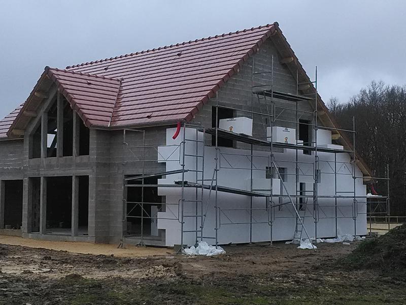 travaux mur maison
